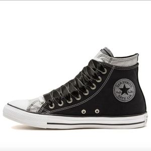 Rare New 🌟 Converse Double Upper Chuck Taylor women 7.5 / 38 black